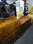 Art Deco Dressing Table & Chest of Drawers