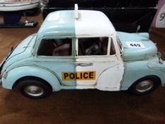 Tin Plate Police Car