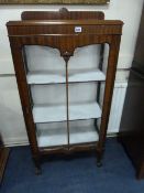 Art Deco Mahogany China Cabinet