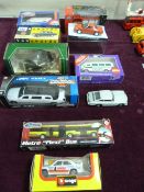 9 Boxed Various Diecast Vehicles & Corgi Aston Martin DB5