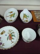4 Pieces of Royal Worcester Evesham Dinnerware