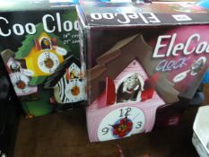 2 Boxed Cuckoo Clocks