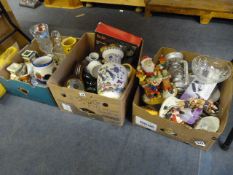 3 Boxes of China & Glassware