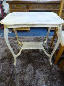 Painted Edwardian Window Table