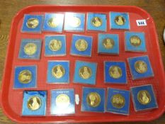 20 Bronze William Wilberforce Medallions