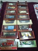 16 Boxed Matchbox Models of Yesteryear Diecast Vehicles