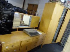 Light Oak 3 Piece Bedroom Suite