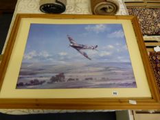 Framed Print of a Spitfire