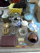Collection of Teapots - Denby Ware - Toy Soldiers etc