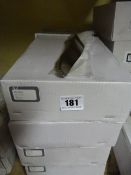 *8 Boxes Containing 25 x 128mm Satin Nickle Bow Handles