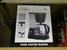 *Elements 750 Watt Coffee Maker