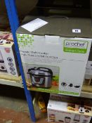 *Pro Chef Electric Multi Cooker with Electric Slow Cooker