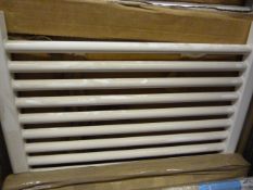 111 x 60cm Towel Rail - White