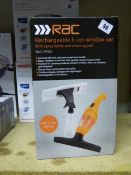 *RAC Rechargeable Window Vac with Spray Bottle & Cleaning Pad