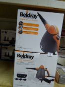 *2 Beldray 1000 Watt Steam Cleaners