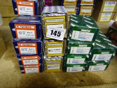 *18 Mixed Boxes of CSK Wood Screws