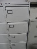 *4 Drawer Foolscap Filing Cabinet - Grey