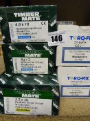 *5 Mixed Boxes of CSK Wood Screws