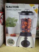 *Salter 1.5L Glass Jug Blender