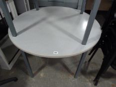 Circular Grey Table