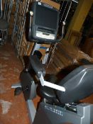 Matrix Recumbrant Cycle with Display Screen & iPad Dock