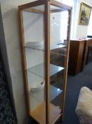 Glass 4 Tier Display Shelf