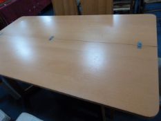 Light Oak Dining Table