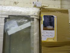 2 Assorted Shower Cubicle Panels