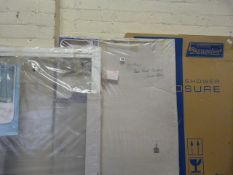 2 Shower Lux & 2 Aqualux Shower Doors & Panels