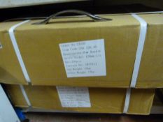 *2 Cartons Containing 250 x 128mm Satin Nickle Bow Handles