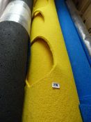 *Roll of Yellow Heavy Duty Floor Covering