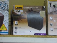 *Fellows Power Shred P20 Shredder