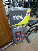 *Lonsdale Complete Boxing Set comprising of Punch Bag - Sparring Gloves etc