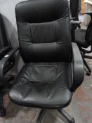 *High Back Executive Swivel Chair (Charcoal)