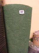 *Roll of Heavy Duty Green Floor Covering