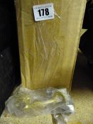 *Box of Brass Cabin Hooks