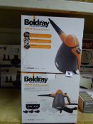 *2 Beldray 1000 Watt Steam Cleaners