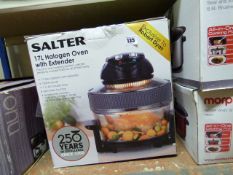 *Salter 17L Halogen Oven with Extender