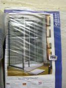 1000mm Aqua Lux Sliding Shower Door