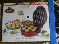 *Giles & Posner 3-in-1 Dessert Maker
