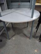 Circular Grey Table