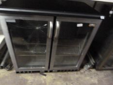 *Gamco Undercounter Bottle Cooler enclosed by Double Doors