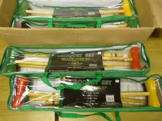 *Box Containing 4 Croquet Sets