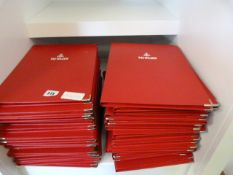 *32 Red Menu Holders