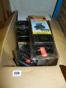 *Box containing 5 Hour Universal Battery Chargers