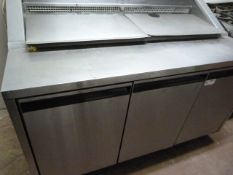 Williams Stainless Steel Pizza/Salad Preparation Unit