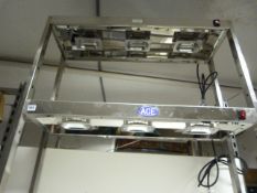 *Stainless Steel Heated Serve Through Gantry Ref 220