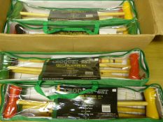 *Box Containing 4 Croquet Sets
