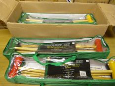 *Box Containing 4 Croquet Sets