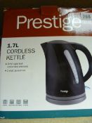*Prestige 1.7L Cordless Kettle
